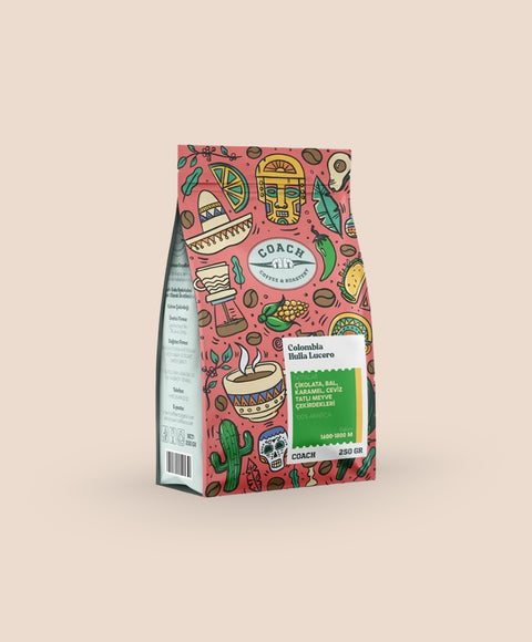 Coach Coffee Columbia Hulia Lucero Çekirdek Kahve 250 Gr