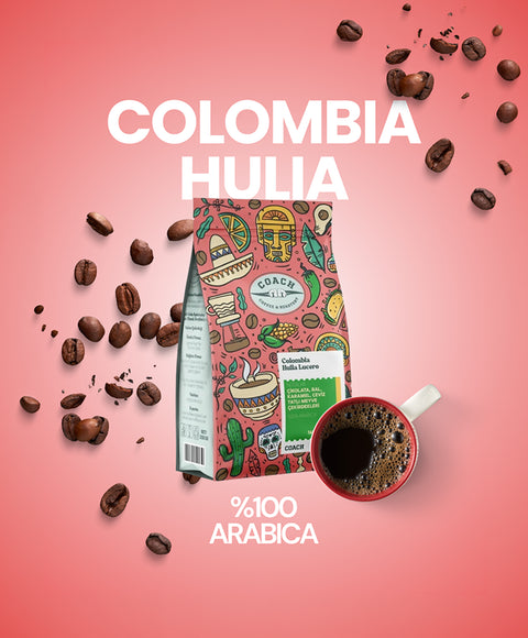Coach Coffee Columbia Hulia Lucero Çekirdek Kahve 250 Gr