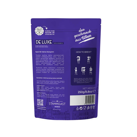das Stammgast De Luxe Çekirdek Kahve 250 Gr