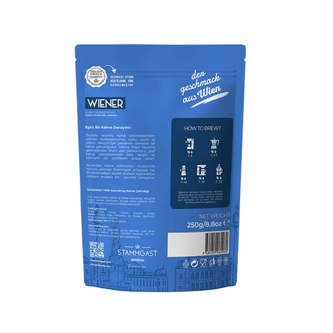 das Stammgast Wiener Çekirdek Kahve 250 Gr