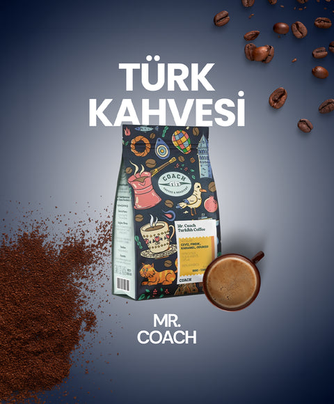 Coach Coffee Mr. Coach Premium Öğütülmüş Türk Kahvesi 250 Gr