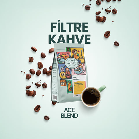 Coach Coffee Ace Blend Filtre Kahve Çekirdeği 250 Gr