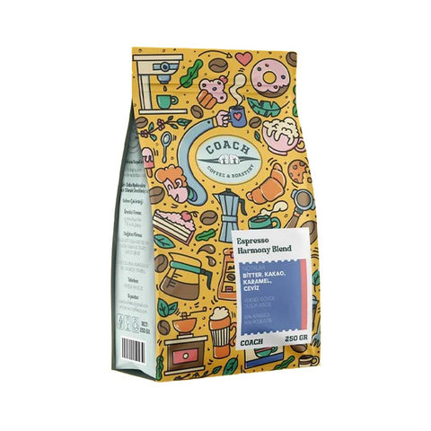 Coach Coffee Harmony Blend Kahve Çekirdeği 250 Gr