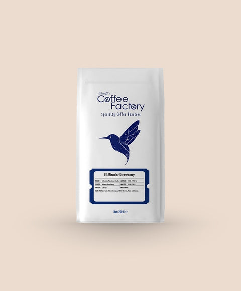 Kahve Fabrikası Colombia El Mirador Strawberry Çekirdek Kahve 250 Gr