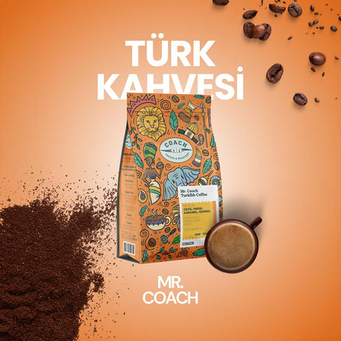 Coach Coffee Mr. Coach Premium Öğütülmüş Türk Kahvesi 250 Gr